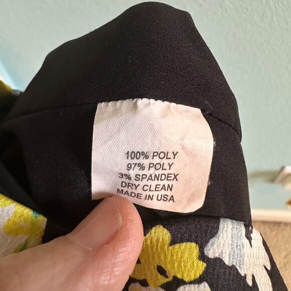 D-12 (RE-posh) Slate & Willow Artsy Mixed Print Mini Dress Sz 6 - Picture 4 of 7